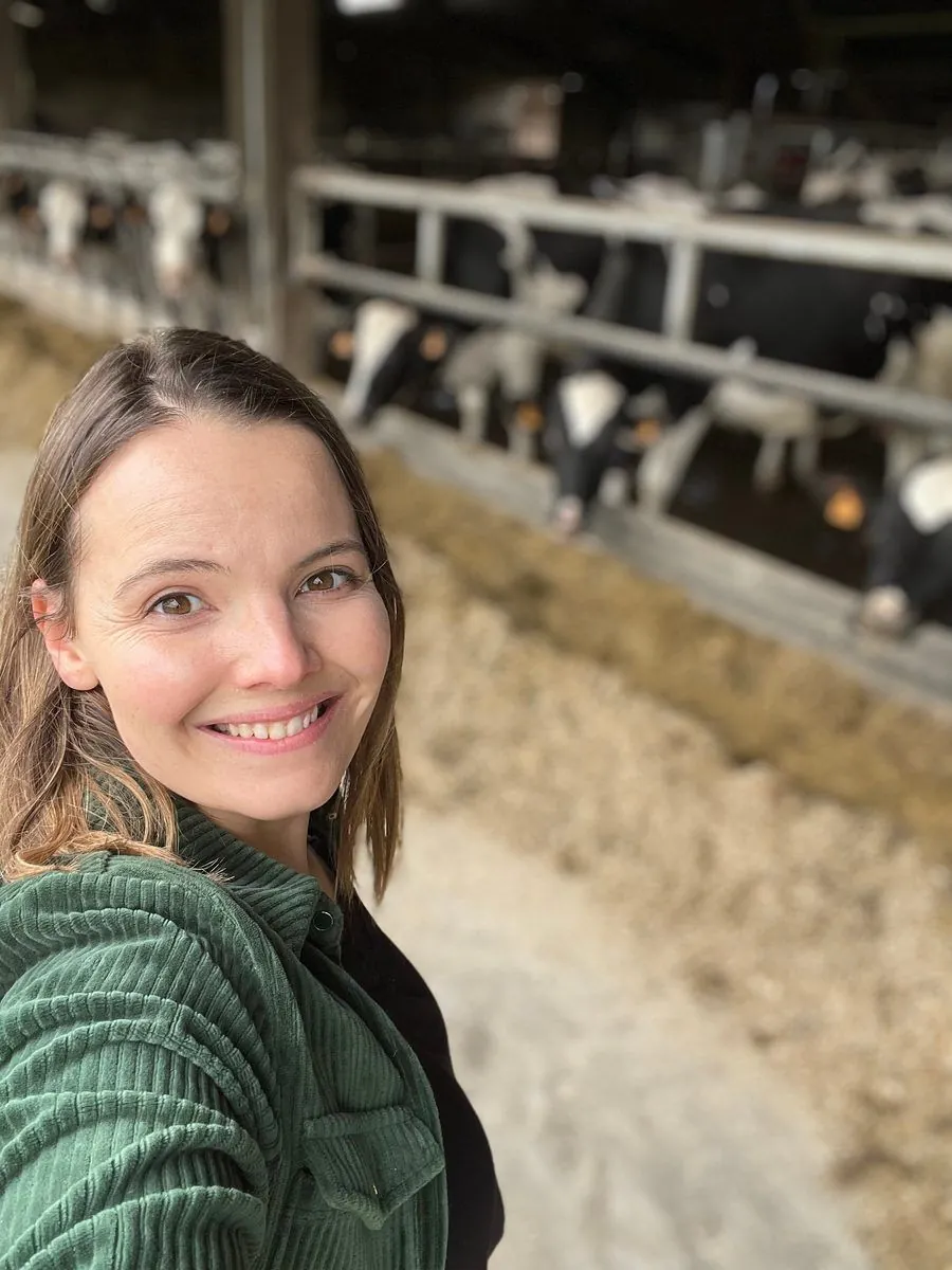 Marie en élevage laitier